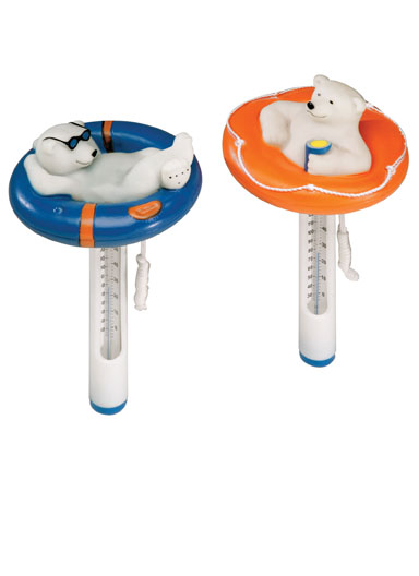 Floating Polar Bear Thermometer - GLOBAL POOL PRODUCTS